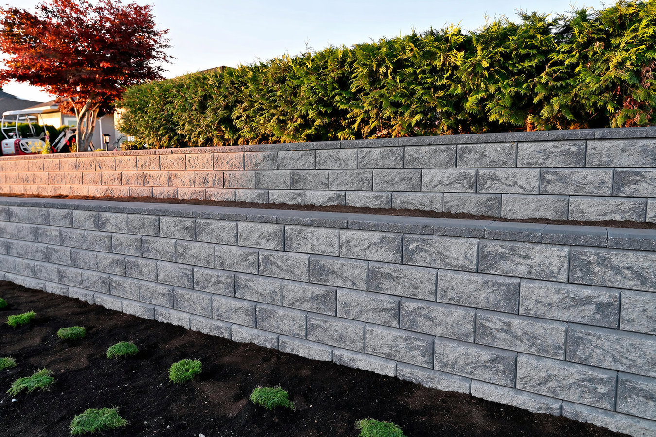 Concrete retaining walls in Jackson, TN